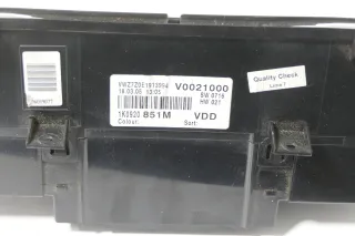 VW Golf 5 1K 5M Plus Tacho Tachometer Kombiinstrument 1K0920851M - 232.000km - Bild 4