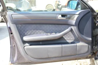 Audi A6 4B Türverkleidung Verkleidung Tür vorne +hinten links rechts blau mariti - Bild 1