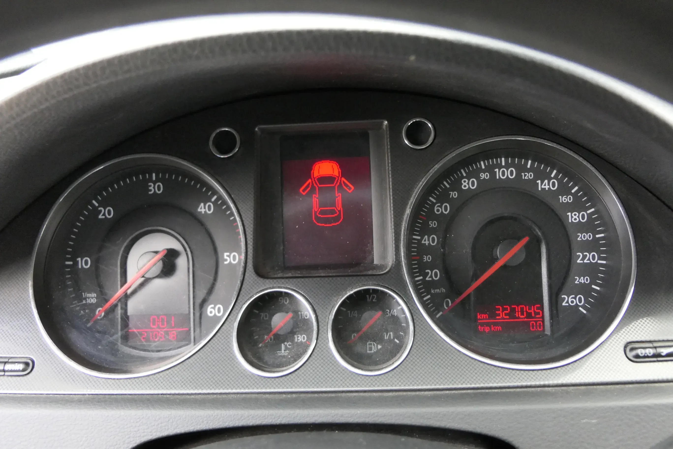 VW Passat 3C Tacho Tachometer 327.000km 3C0920871 X Diesel TDI - Bild 1