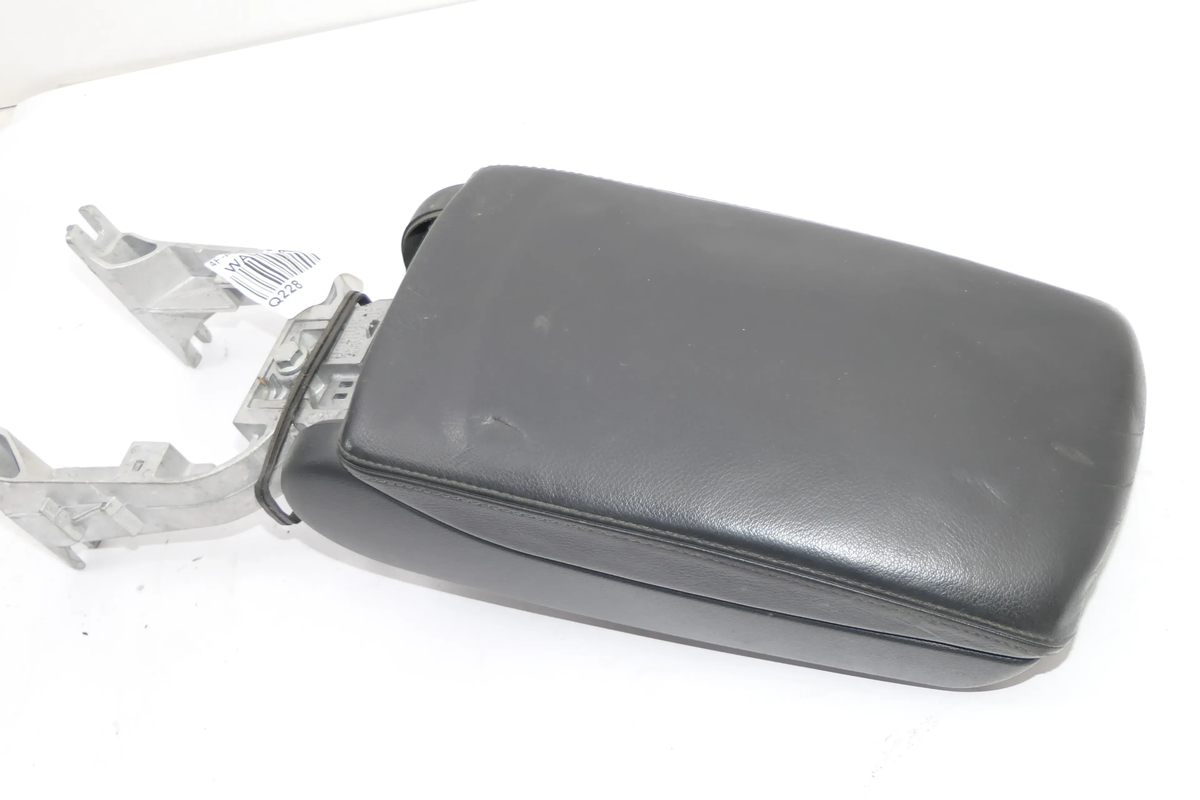 Audi A6 4F C6 Mittelarmlehne Armlehne original schwarz Leder S-line black MÄNGEL - Bild 1
