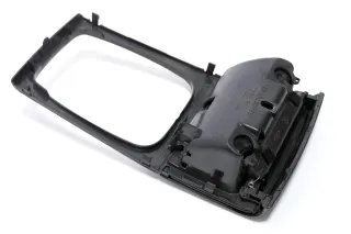 Skoda Fabia 6Y Aschenbecher vorne 6Y0857951 schwarz + Rahmen um Schaltknauf - Bild 5