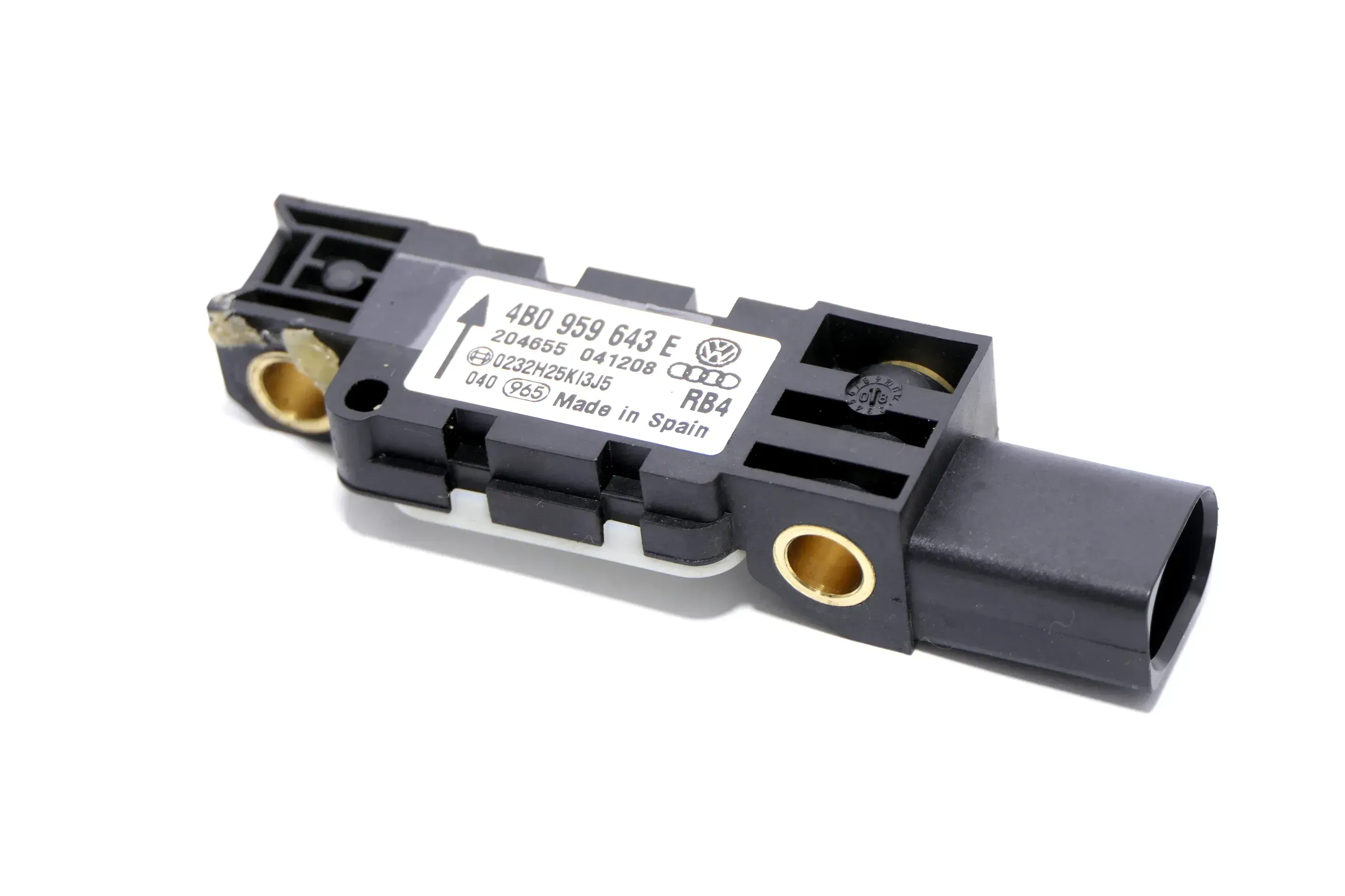 VW Touareg Steuergerät Airbag Airbagsteuergerät 4B0959643E Crashsensor Sensor - Bild 1