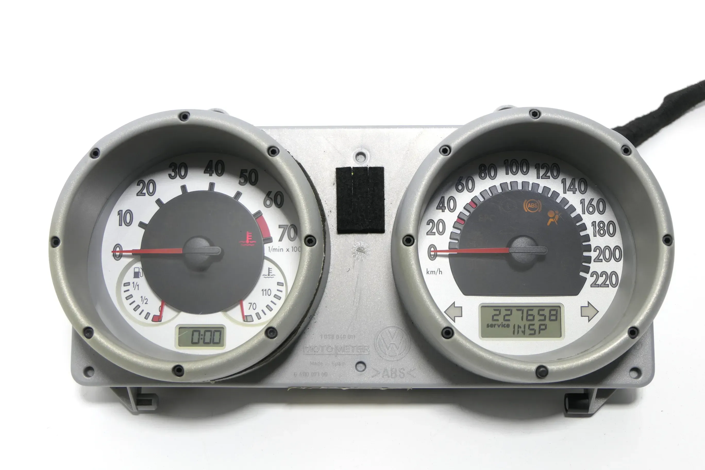 VW Lupo Tacho Tachometer Kombiinstrument 227.000 km 6X0920800 1,0 50PS 75 - Bild 1