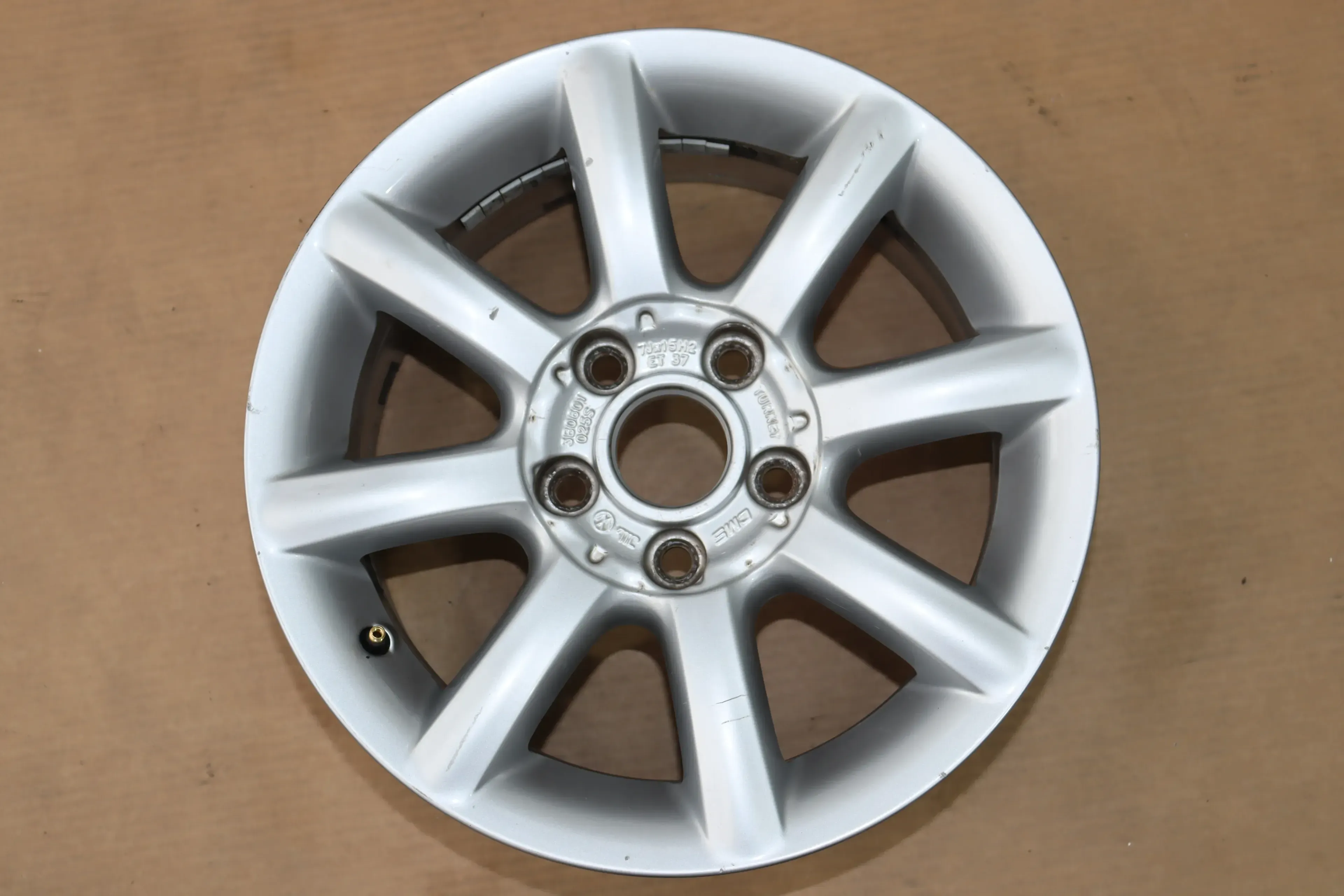 1x Felge Alufelge original VW Passat 3BG 7jx15H2 ET3 3B0601025S 3B0 601 025 S 4 - Bild 1