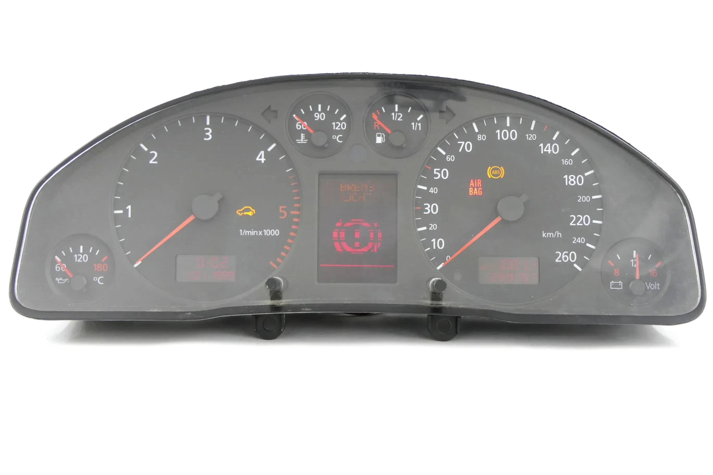 Audi A6 4B Tacho Tachometer Kombiinstrument 289.000km 4b0920932K 2,5 TDI - Bild 1