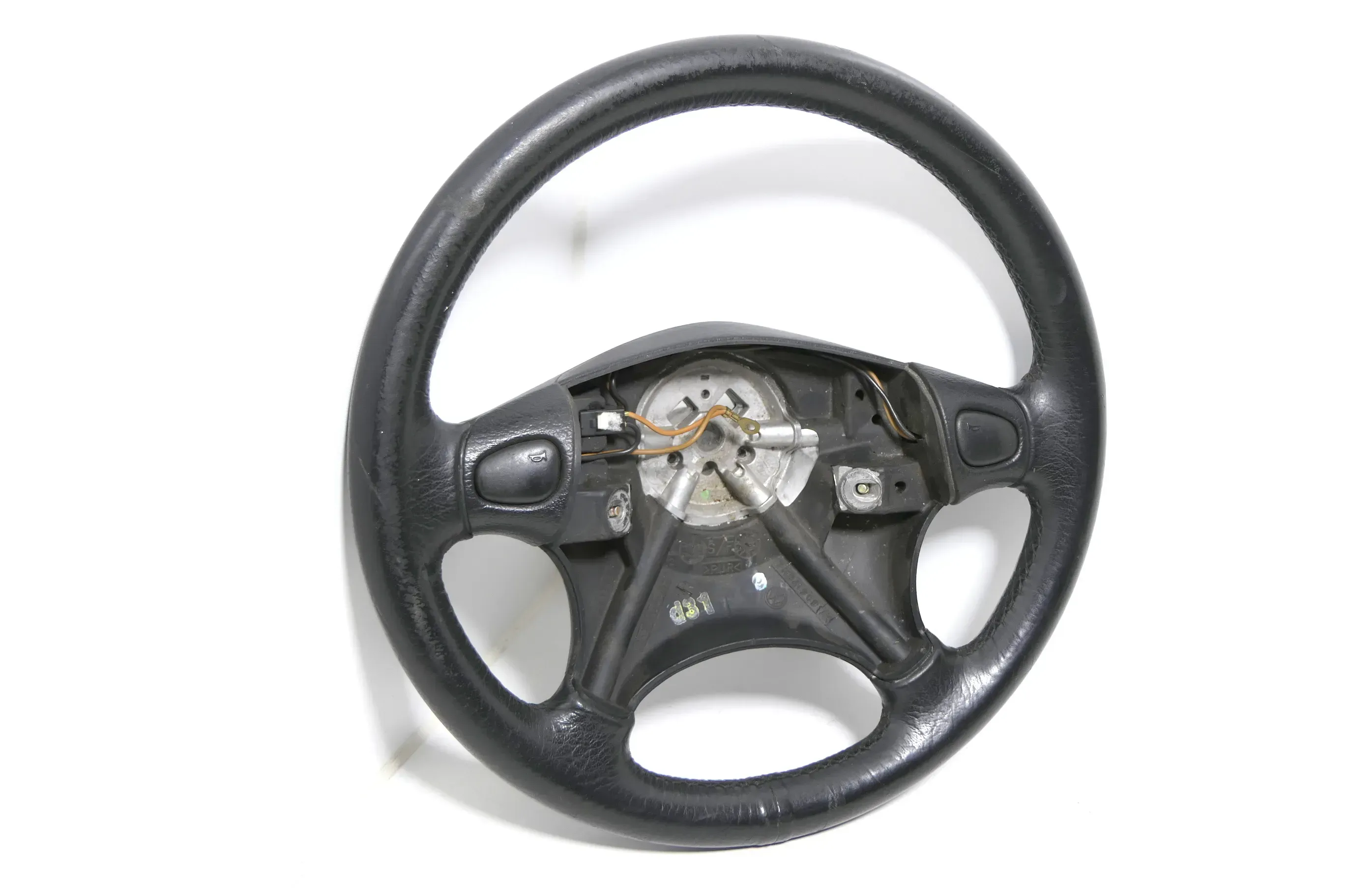VW Sharan Alhambra Lenkrad 4-Speichen 7M0419091AK Leder Lederlenkrad - Bild 1