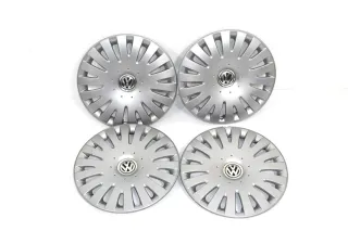original 4 Stück VW Bora Golf 4 1J Radkappe Radzierkappe 16 Zoll 1J0601147M - Bild 1
