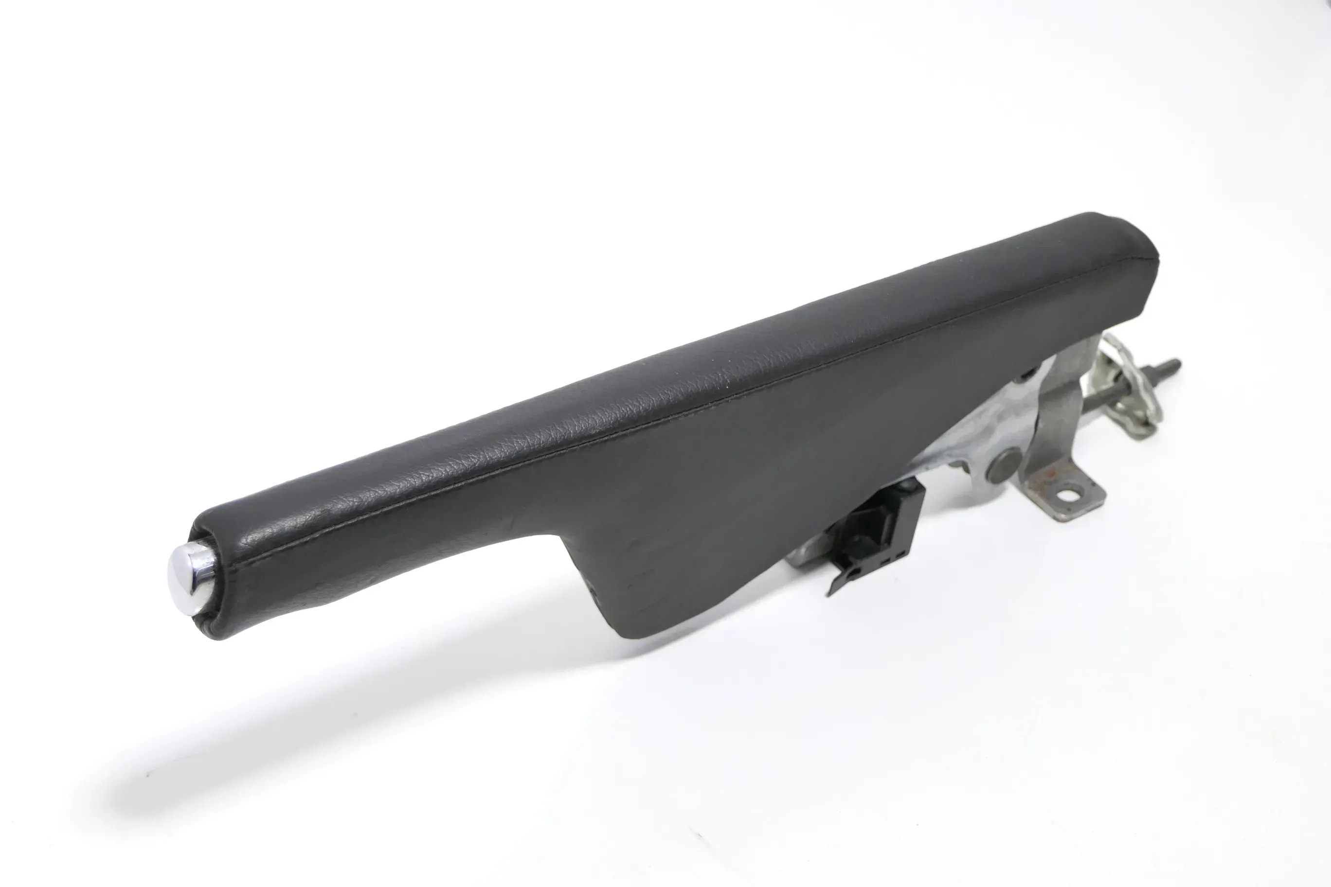 VW Golf 4 Bora Handbremse Feststellbremse schwarz Leder schwarz - Bild 1