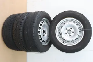 VW Golf Touran Sommerreifen Reifen Felgen 195/65 R15 91H Caddy    4-8mm - Bild 2