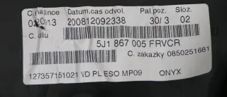 4 x Skoda Fabia 5J Stufenheck Türverkleidung Verkleidung Tür vorne +hinten links - Bild 9