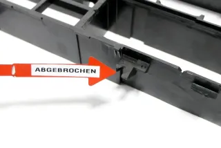 VW T4 Rahmen um Aschenbecher Abdeckung Mittelkonsole Verkleidung 7D1858089D - Bild 6