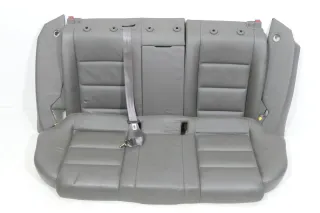 Audi A4 B6 B7 8E Avant Sitz Rückbank Rücksitzbank hinten Leder grau Armlehne Ski - Bild 1