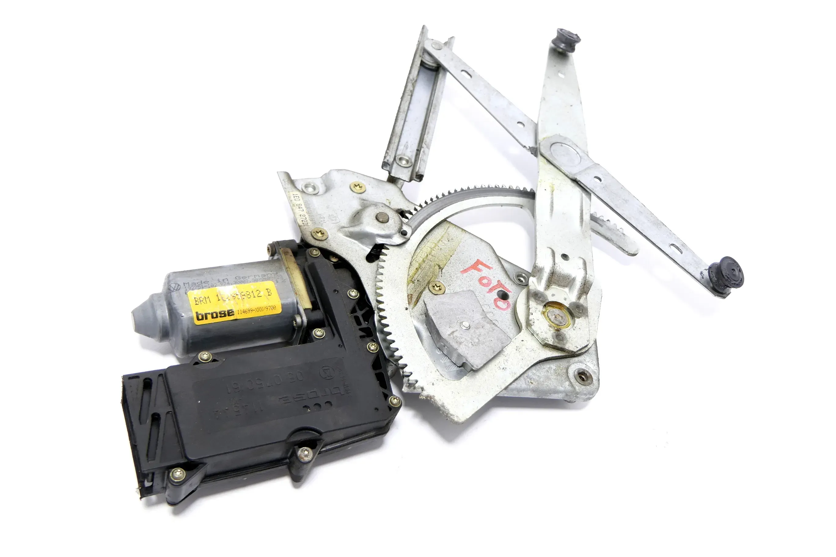 VW Golf 3 & 4 Cabrio elektrischer Fensterheber hinten rechts Fensterhebermotor - Bild 1