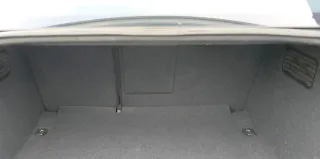 Audi A4 B6 B7 8E Limousine Sitz Rückbank hinten schwarz umklappbar mit 3x Kopfst - Bild 5