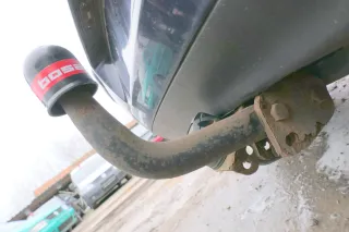 VW Golf 4 Limousine feste starre Anhängerkupplung mit Kabelbaum komplett - Bild 4