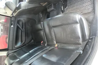VW Passat 3B 3BG Kombi Sitz Rückbank Rücksitzbank Sitzfläche Sitze Leder schwarz - Bild 6