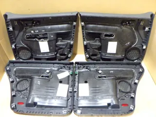 VW Touran 4x Türverkleidung Verkleidung Tür vorne +hinten links anthrazit Wurzel - Bild 4