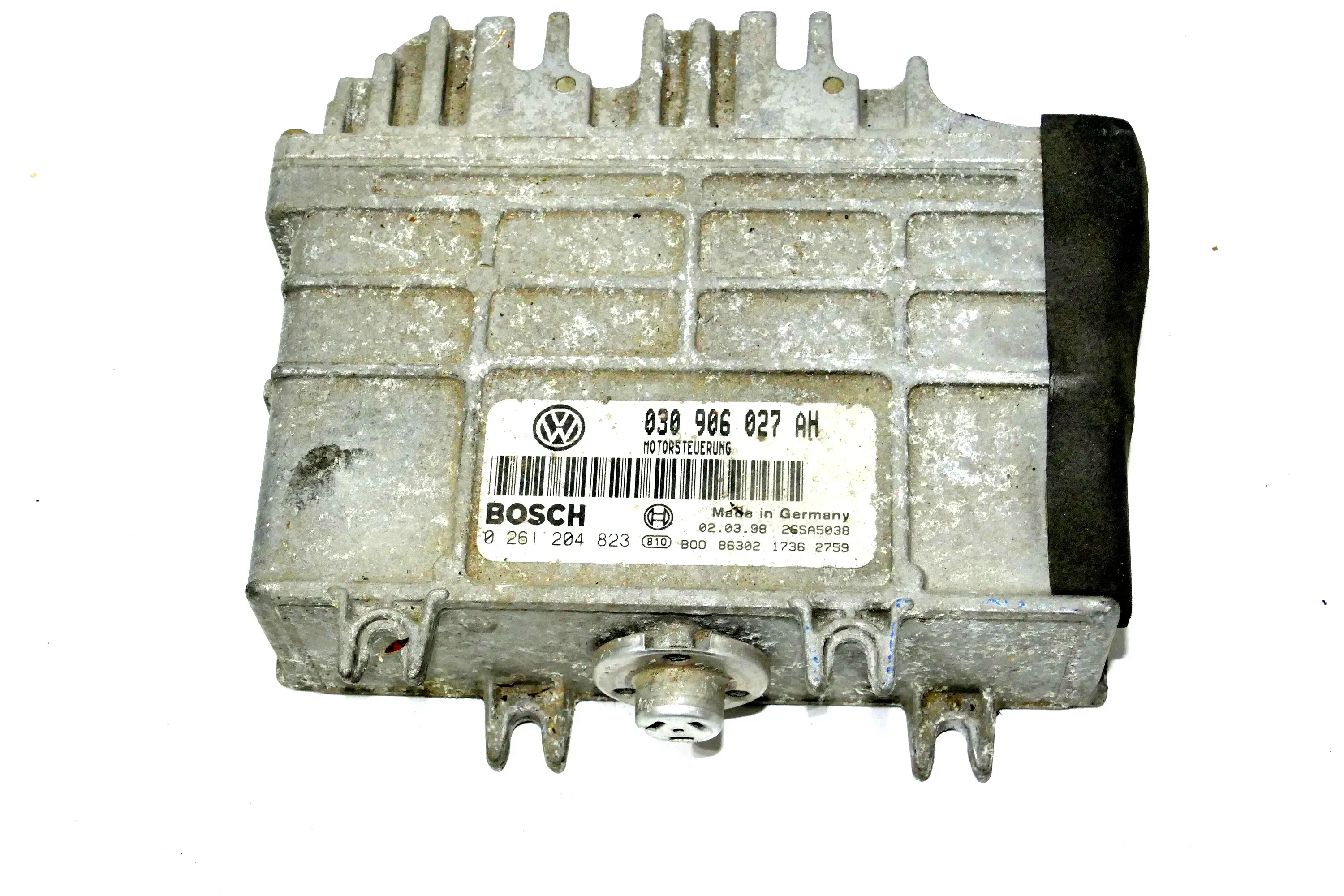 VW Lupo Steuergerät Motor Motorsteuergerät 030906027AH 37kw ALL 50PS 030997027BX - Bild 1