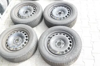 Passat 3C Sommer Reifen 215/55 R16 95H Felgen 6,5j x16H2 ET42  5mm - Bild 1