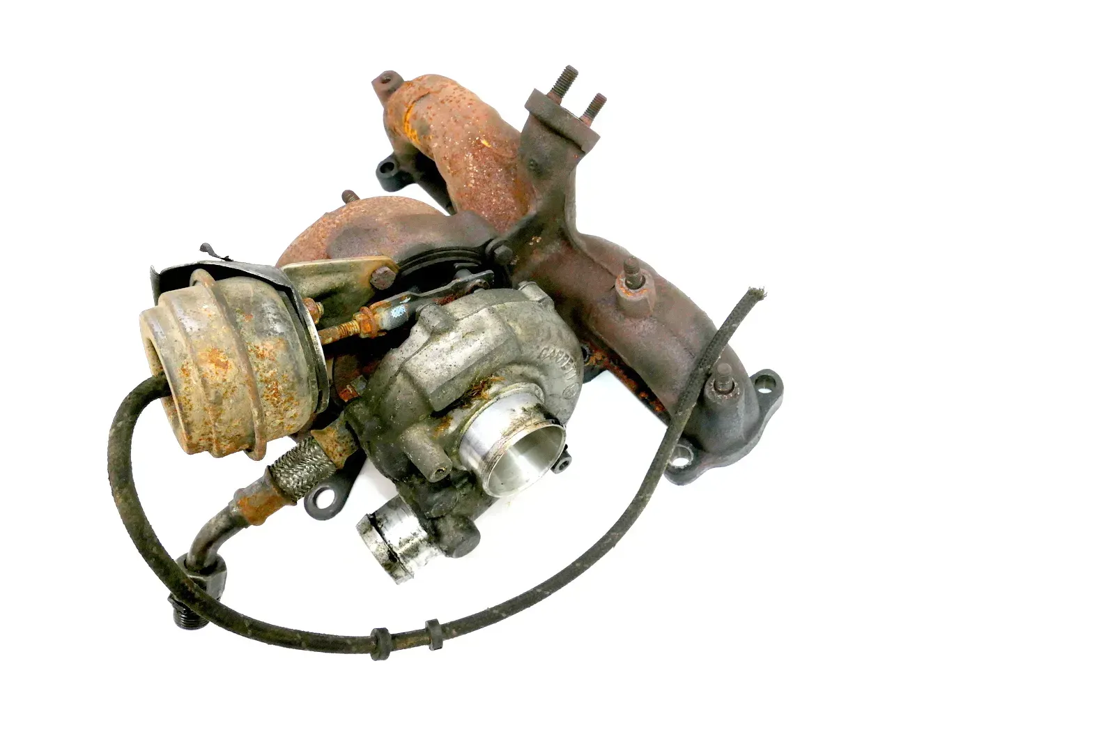 VW Golf 4 Bora Turbolader Turbo 1,9 TDI 66kw ALH 85kw AJM ATD Motor 038253019A - Bild 1