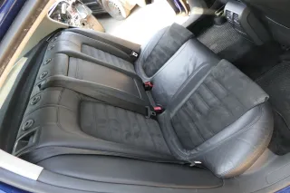 VW Passat 3C Limousine Sitz Rückbank Sitzfläche Sitze Leder schwarz Sitzheizung - Bild 1