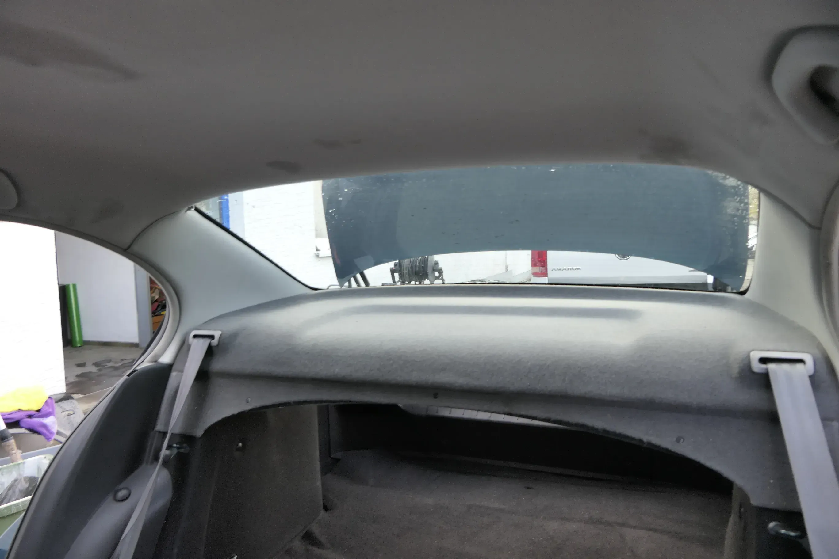 Seat Toledo 1M Limousine Laderaumabdeckung Hutablage Kofferraum grau blau - Bild 1