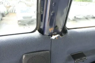 VW T4 Verkleidung Abdeckung Seite hinten links Multivan blau lagune - Bild 2
