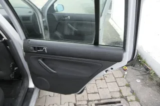 1x VW Golf 4 1J Kombi Türverkleidung Verkleidung Tür hinten rechts schwarz f - Bild 2
